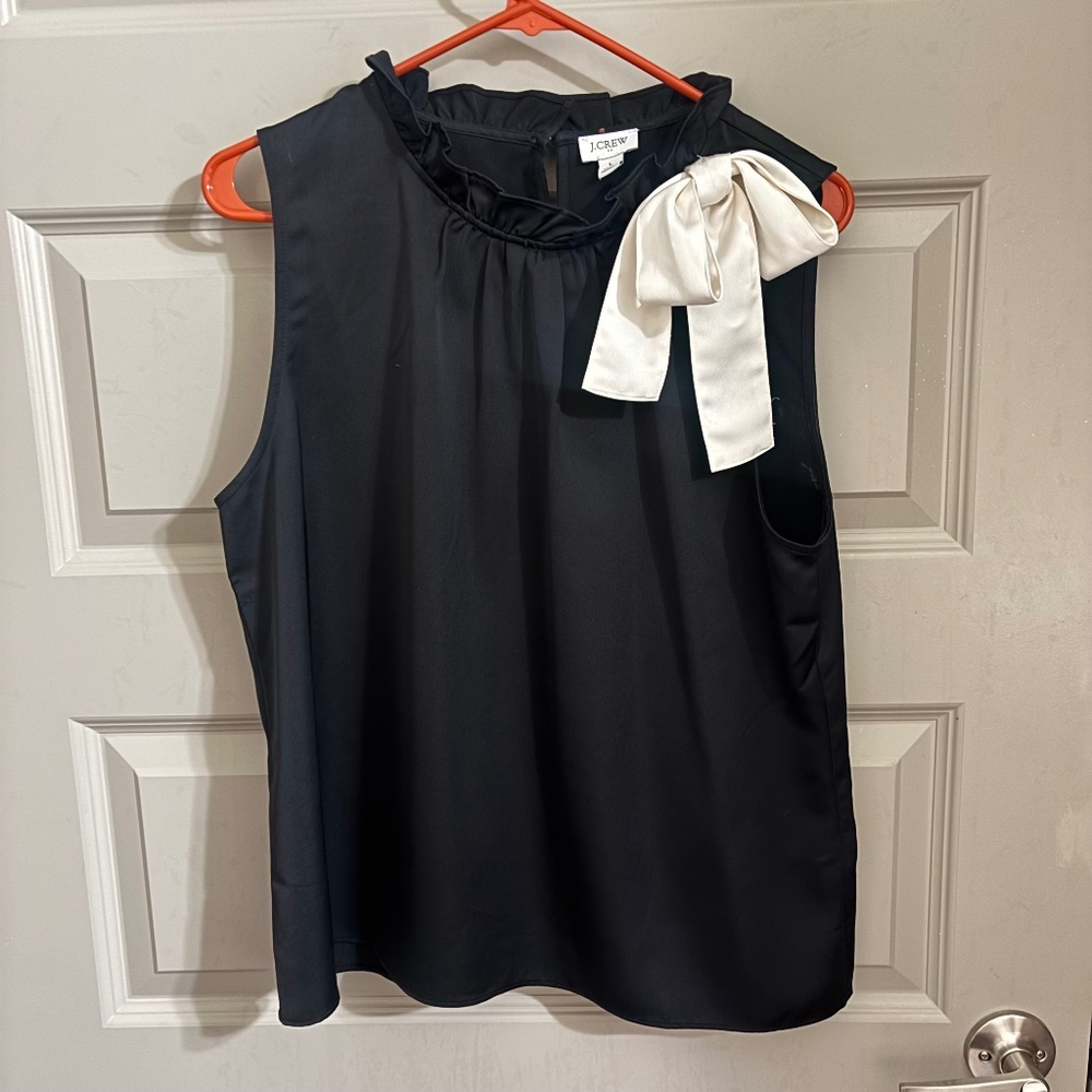 J. Crew Bow Tank - Size Large